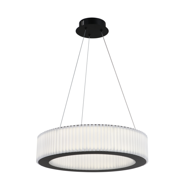 Apvalus žiedinis LED liustra