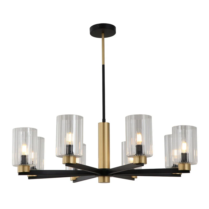 Minimalistinis juodo metalo liustra