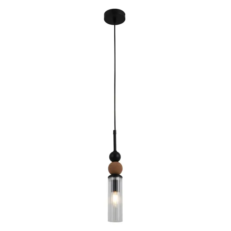 Minimalistinis pakabinamas medinis šviestuvas